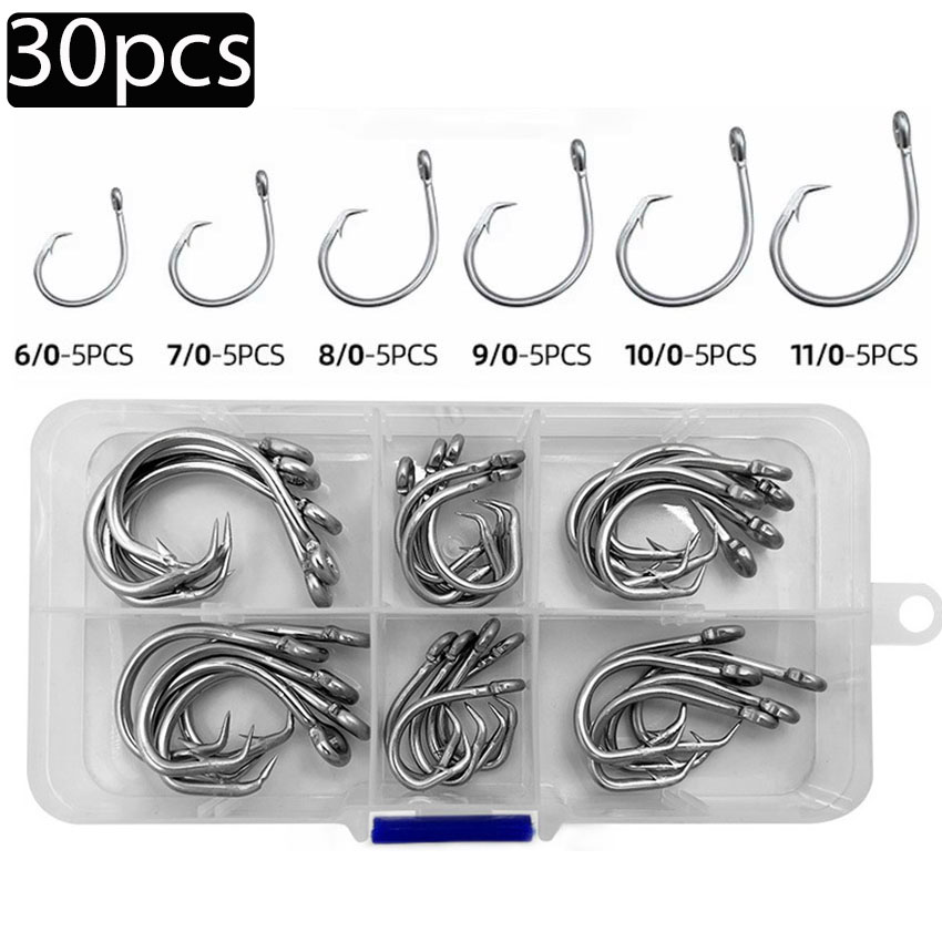 30 unids/caja anzuelos de pesc - Fishing Hook Assortment reseña y precio