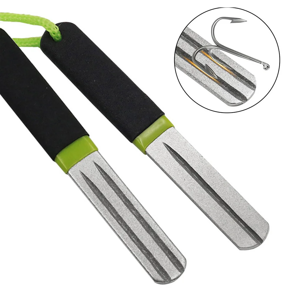 Afilador de anzuelos de doble - Fishing Hook Sharpener reseña y precio