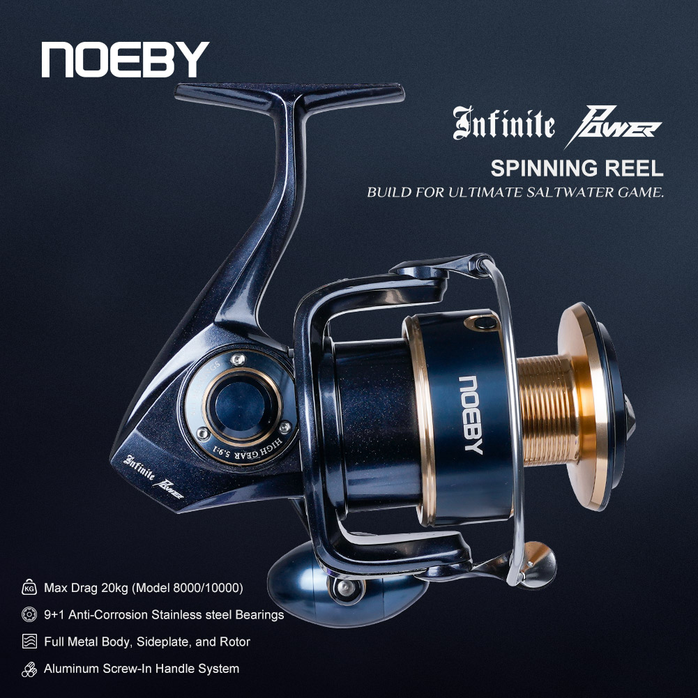 Carrete de Pesca Giratorio Noe - Abu Garcia Reel Max reseña y precio