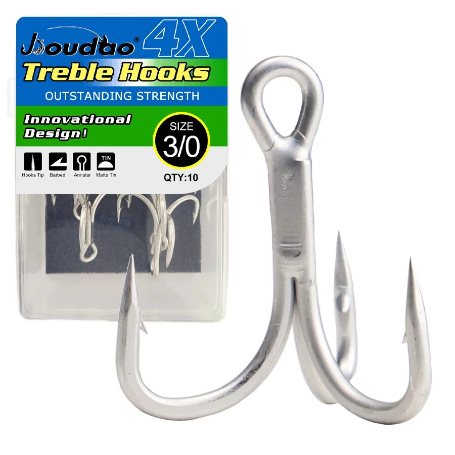 Anzuelos triples de pesca de a - Fishing Hook reseña y precio