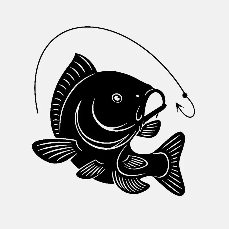 Calcomanía de gancho de pesca - Fishing Hook reseña y precio