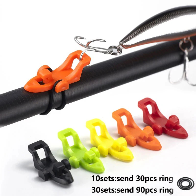 10 unidades de soportes de seg - Fishing Hook Jig reseña y precio