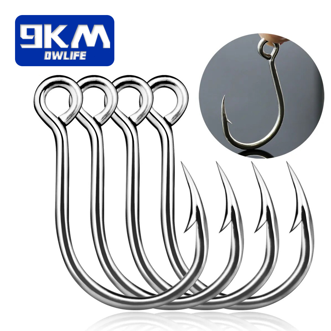 Anzuelos de pesca de 9KM, 25 u - Fishing Hook Assortment reseña y precio