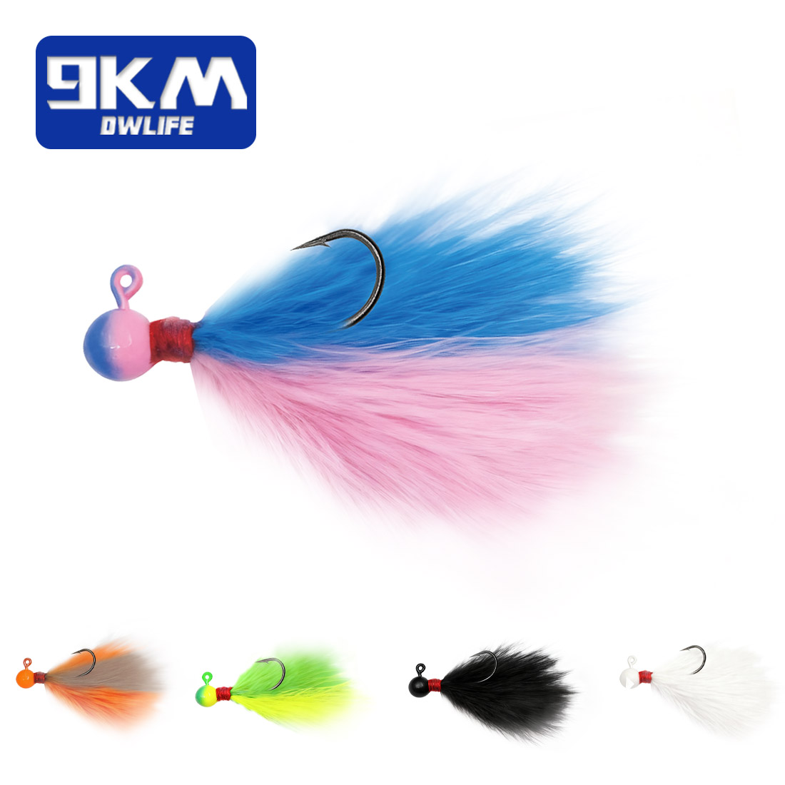 Kit de 5 señuelos de marabú de - Fishing Hook Assortment reseña y precio