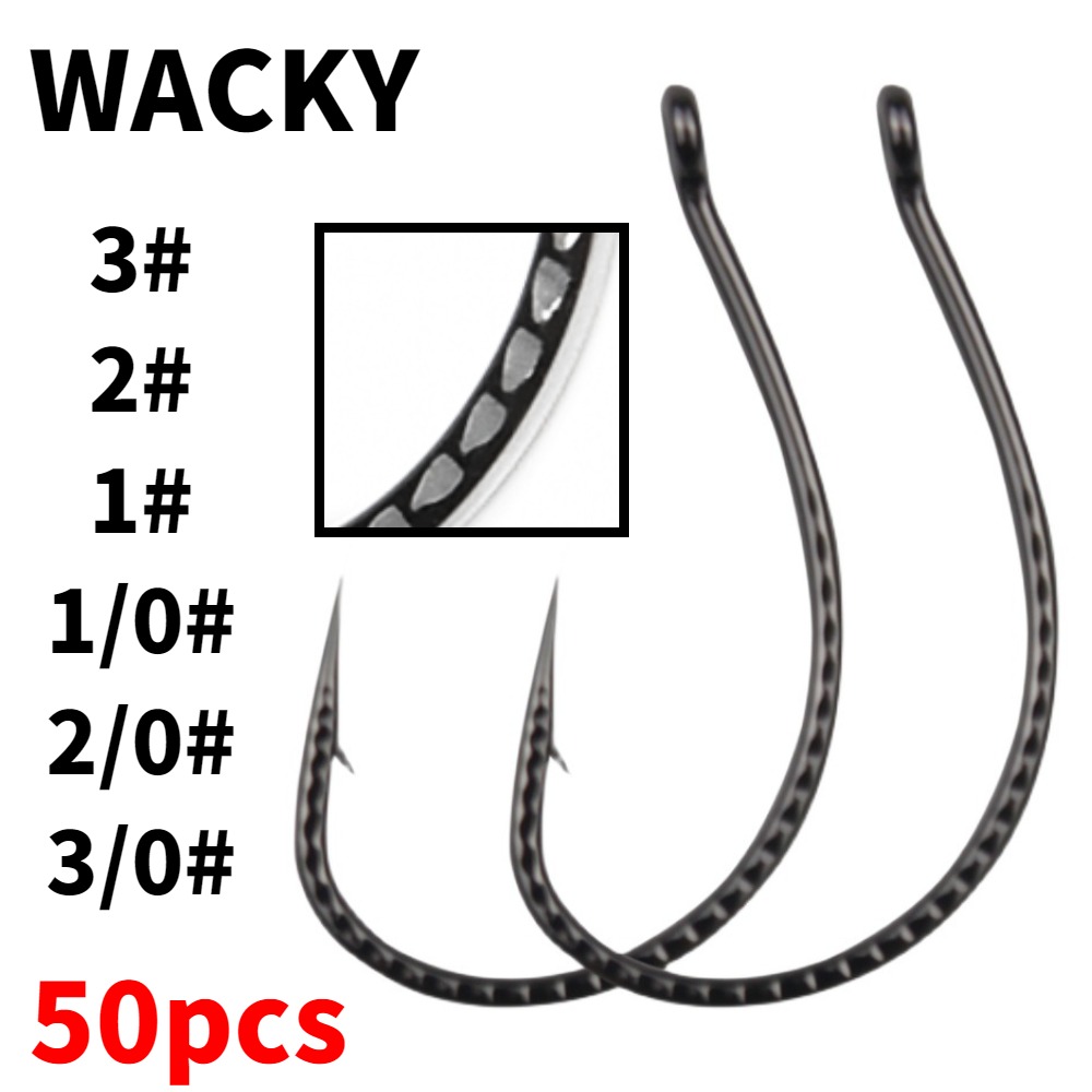 50 Uds anzuelos locos de acero - Fishing Hook Assortment reseña y precio