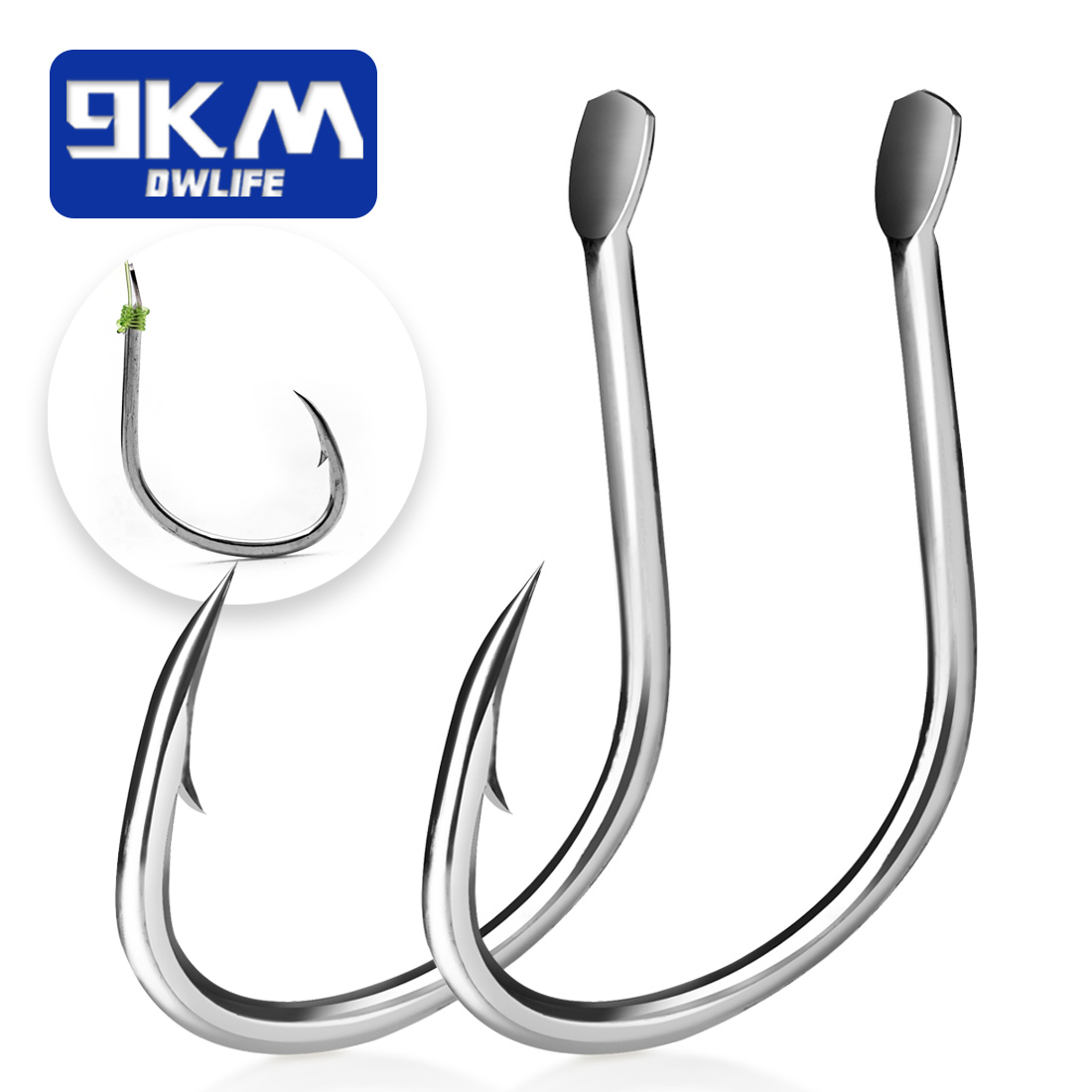 Anzuelos de cebo vivo de 9KM,  - Fishing Hook Circle reseña y precio
