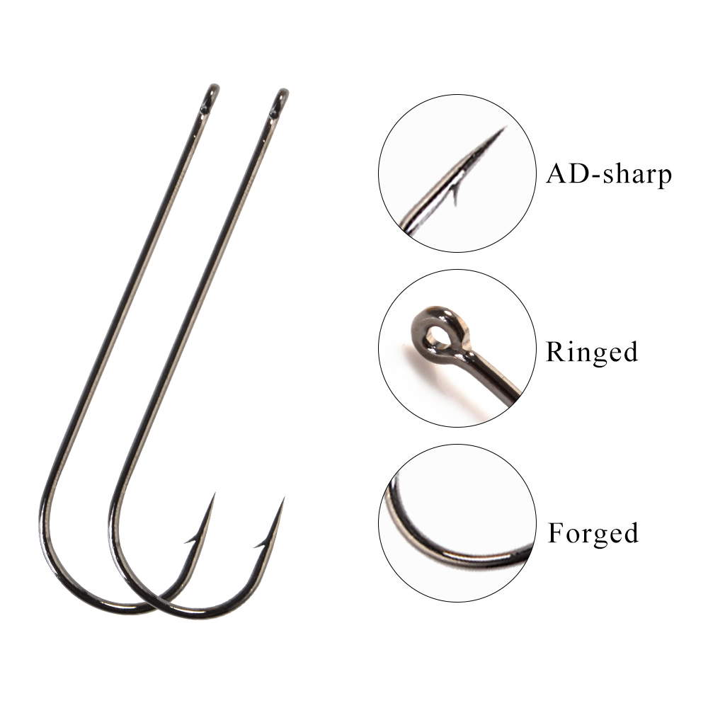 FTK 5-9PCS ABERDEEN Anzuelo de - Fishing Hook Offset reseña y precio
