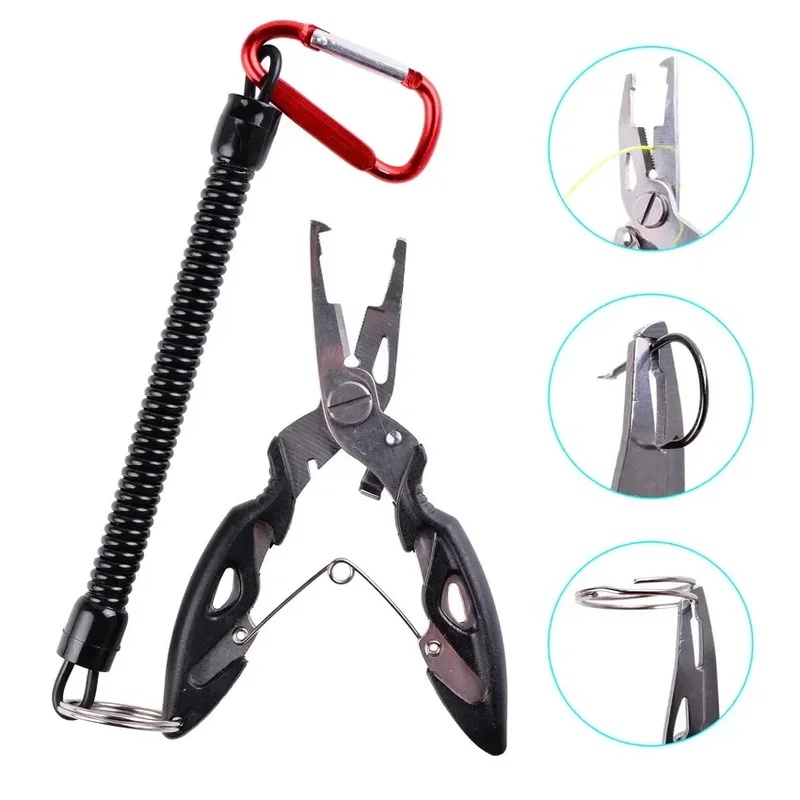 Alicates de Pesca, Tijeras, Co - Fishing Hook Sharpener reseña y precio