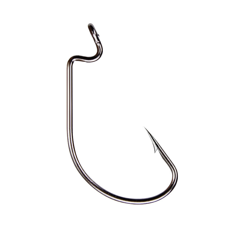 50 Uds anzuelo de gusano ancho - Fishing Hook Offset reseña y precio