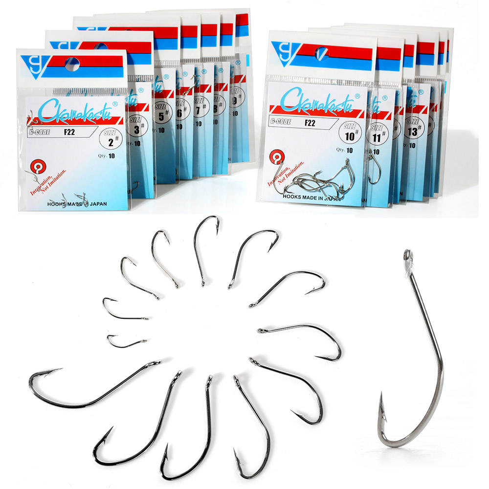 Ckamakastu-anzuelos de pesca F - Fishing Hook Offset reseña y precio