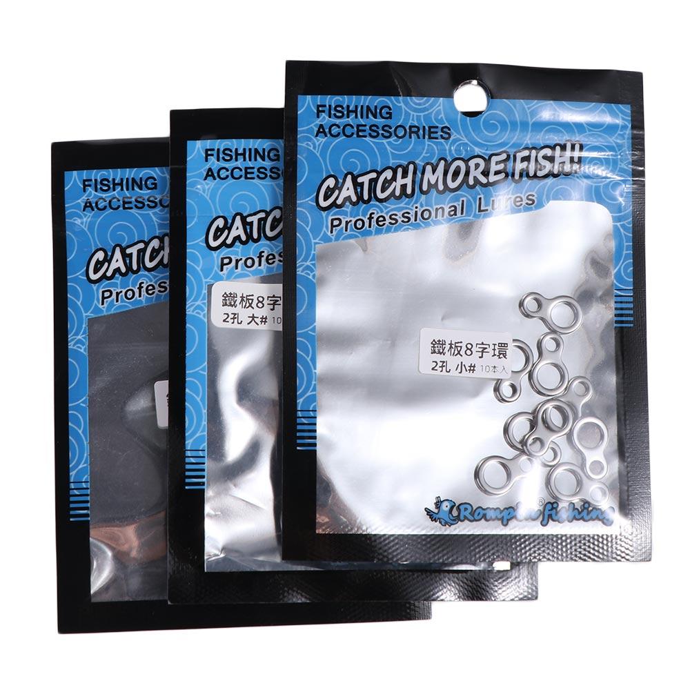 10 unidades de anillas sólidas - Fishing Hook Jig reseña y precio
