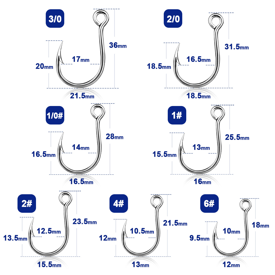 Anzuelos de pesca de 9KM, 25 u - Fishing Hook Assortment reseña y precio