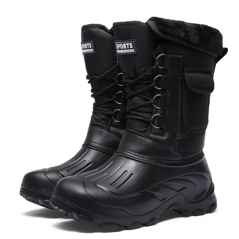 Botas de Nieve para Hombre, Za - Fishing Hook Size reseña y precio