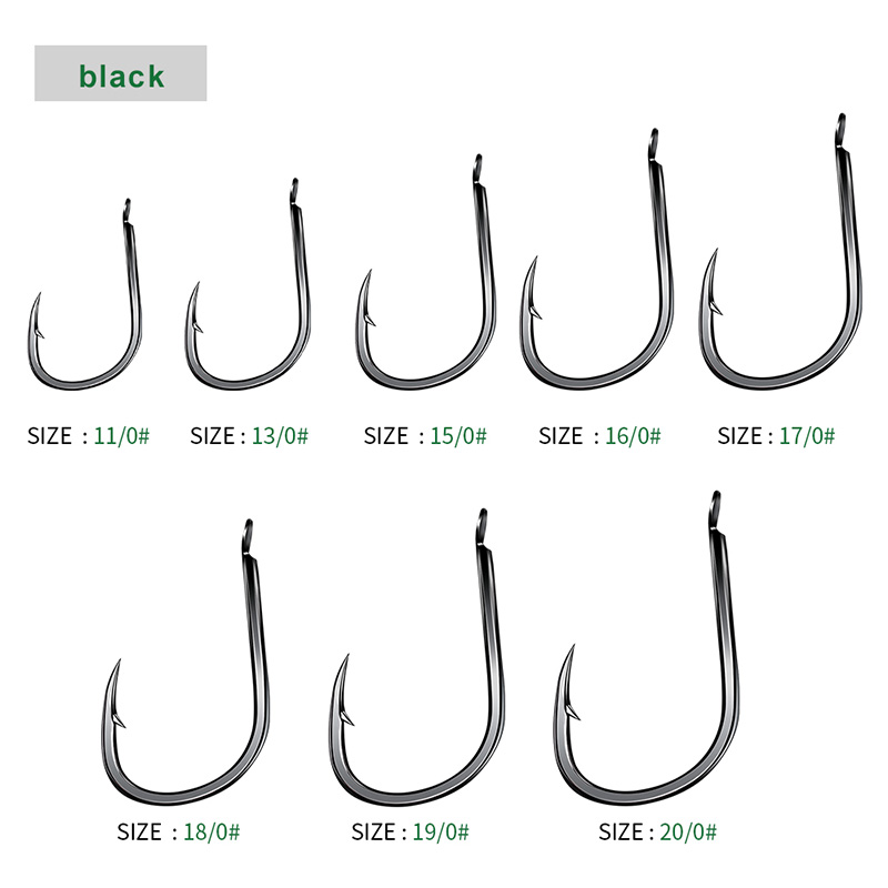 PROBEROS 30 anzuelos de púas c - Fishing Hook Offset reseña y precio