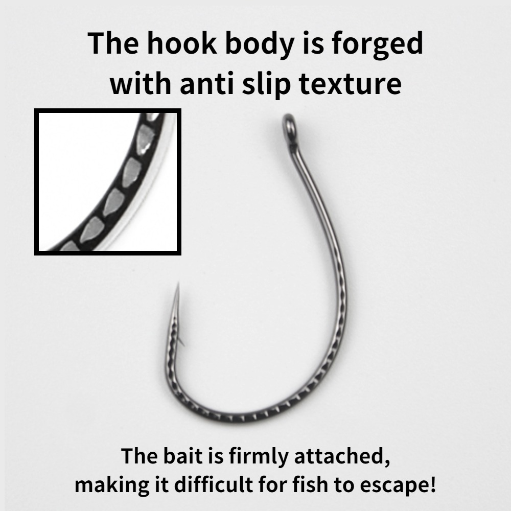 50 Uds anzuelos locos de acero - Fishing Hook Assortment reseña y precio