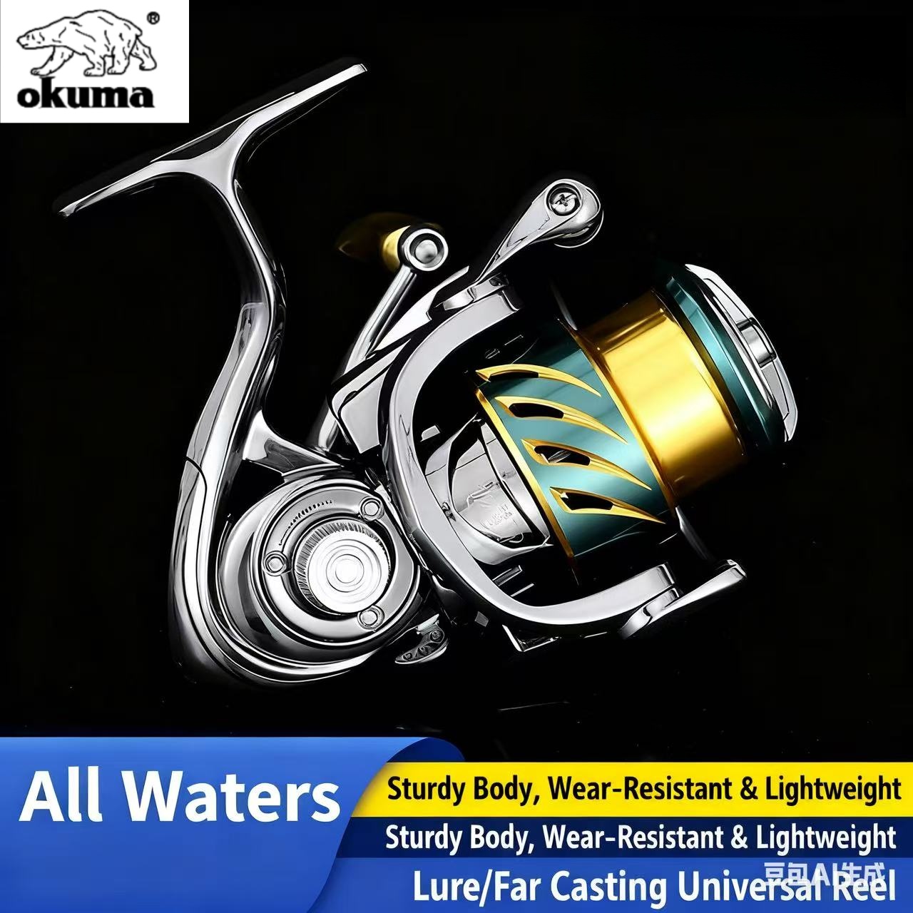 Carrete de Pesca Okuma, Carret - Daiwa Reel Fuego reseña y precio