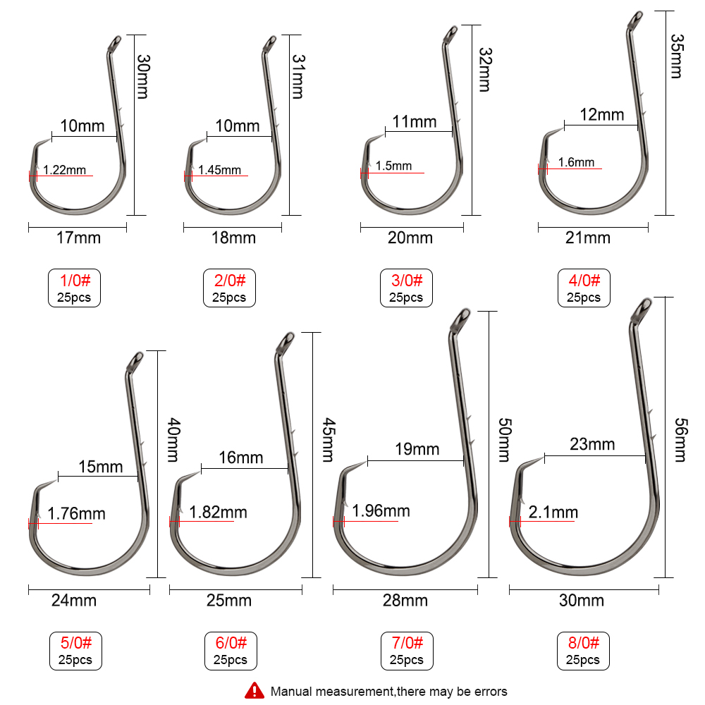 Anzuelos de pesca FTK, anzuelo - Fishing Hook Circle reseña y precio