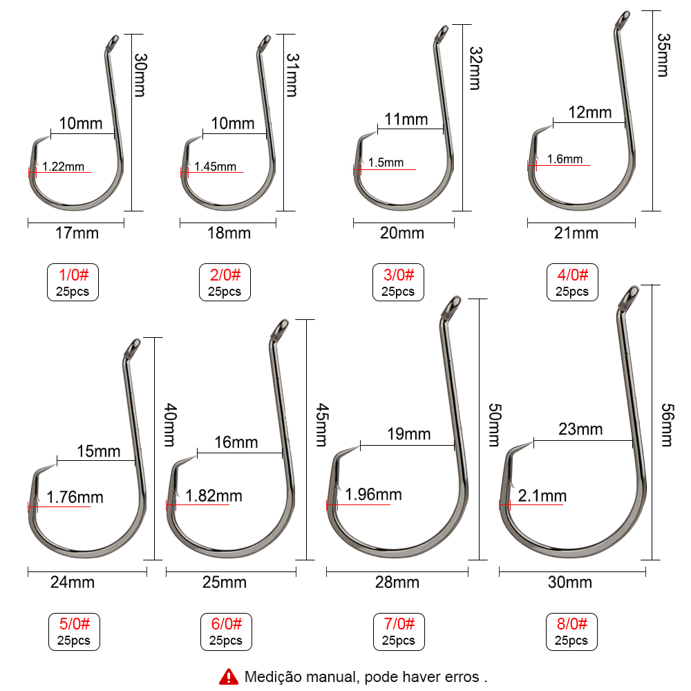Anzuelos de pesca FTK, anzuelo - Fishing Hook Circle reseña y precio