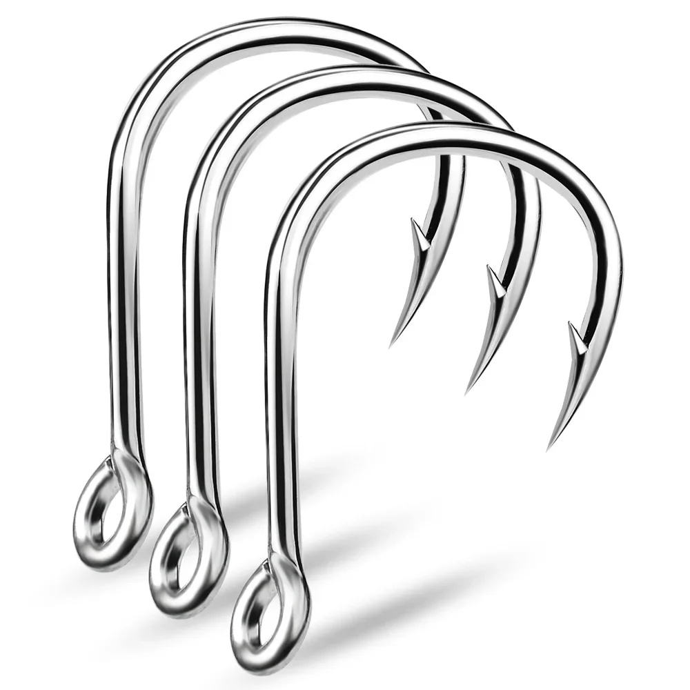 Anzuelos de ojo de anillo, anz - Fishing Hook Offset reseña y precio