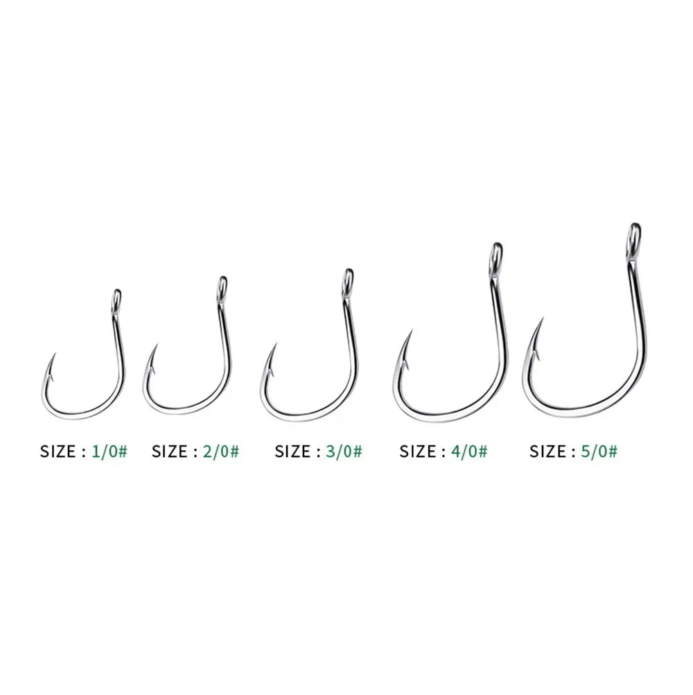 Anzuelos de ojo de anillo, anz - Fishing Hook Offset reseña y precio