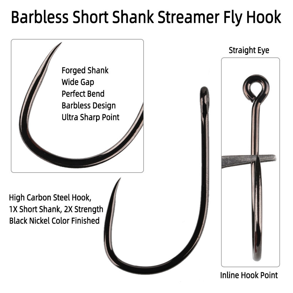 20 piezas # Anzuelos de pesca  - Fishing Hook Barbless reseña y precio